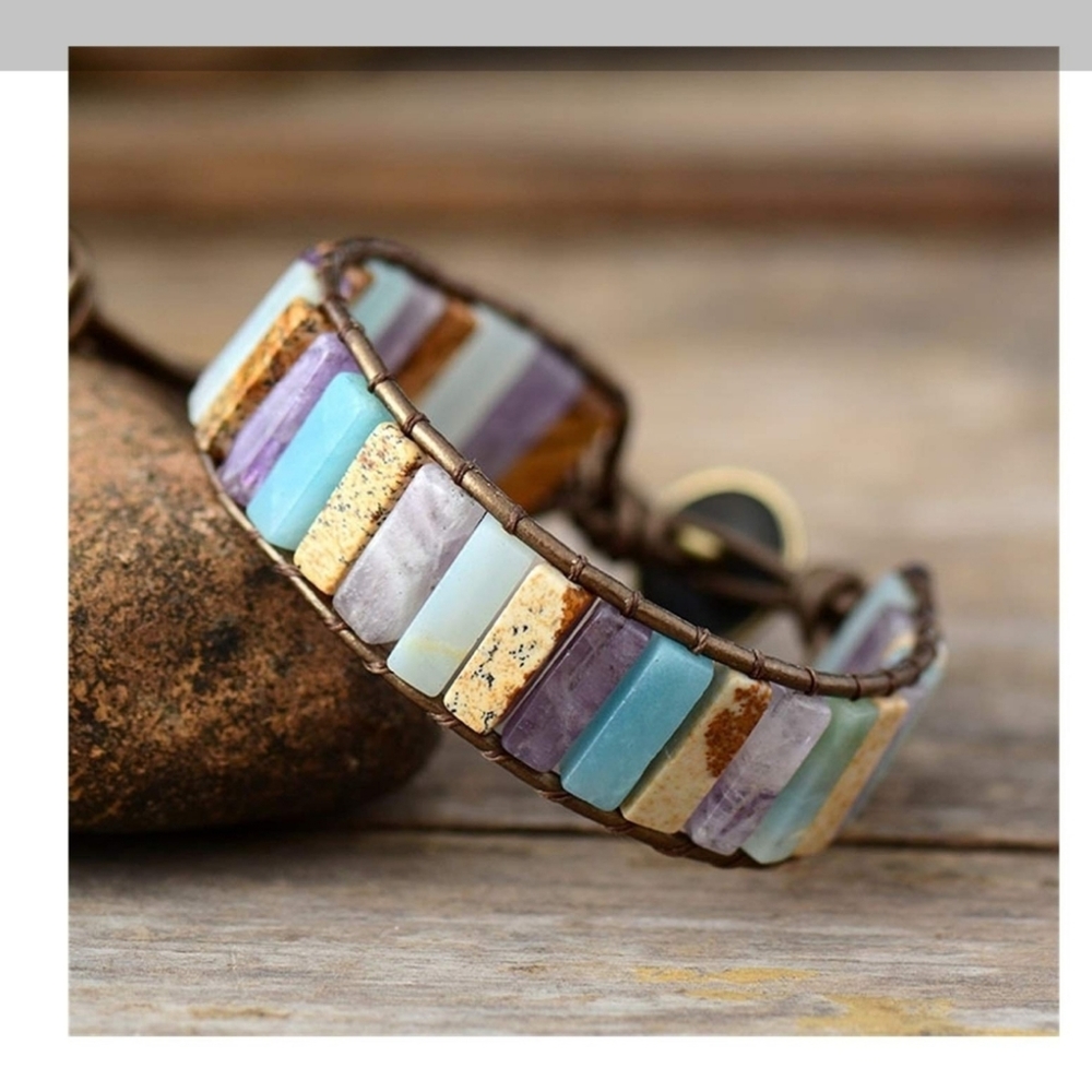 NWOT Boho style bracelet or Chakra bracelet